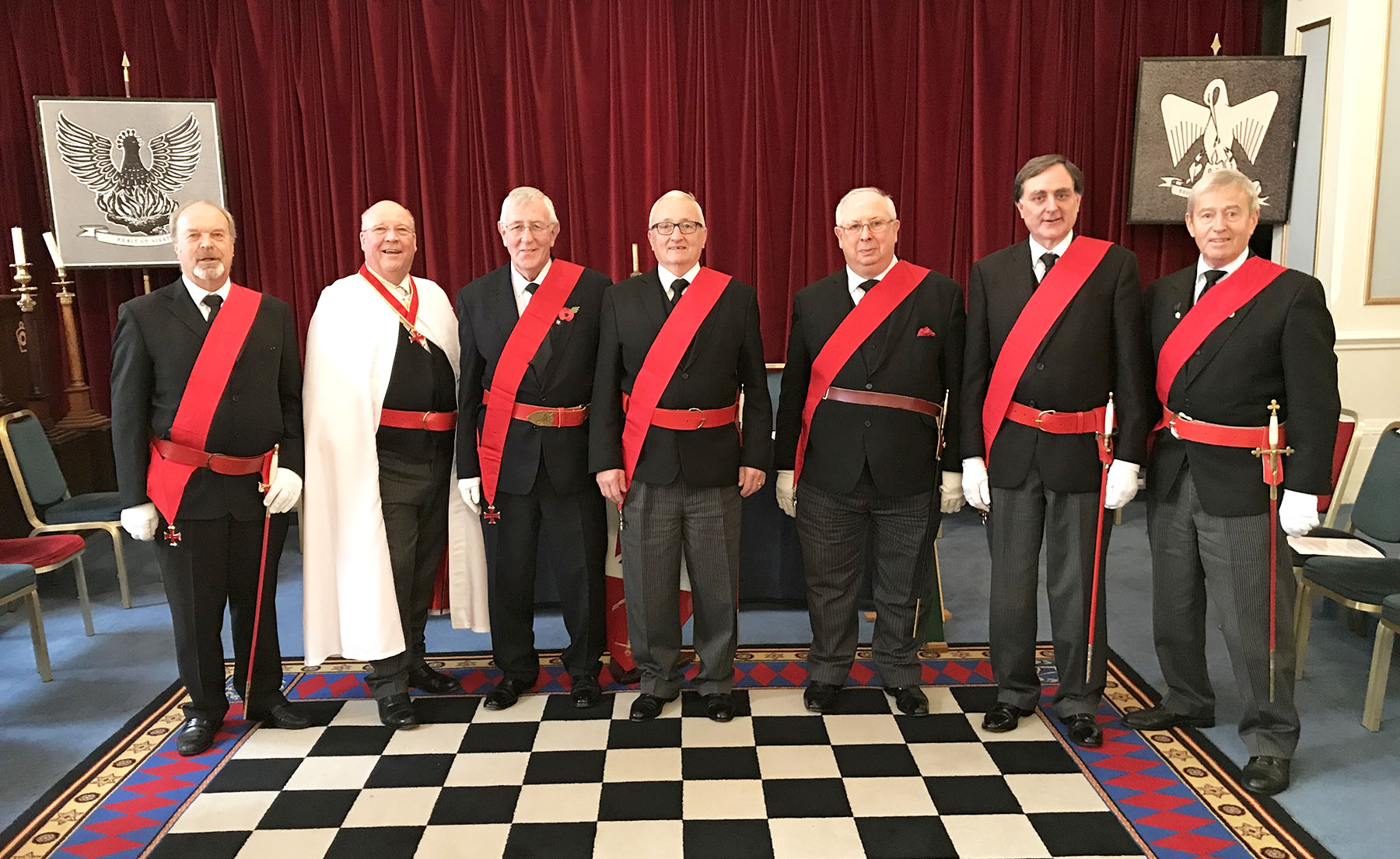Our Provincial Almoner becomes a Squire Novice