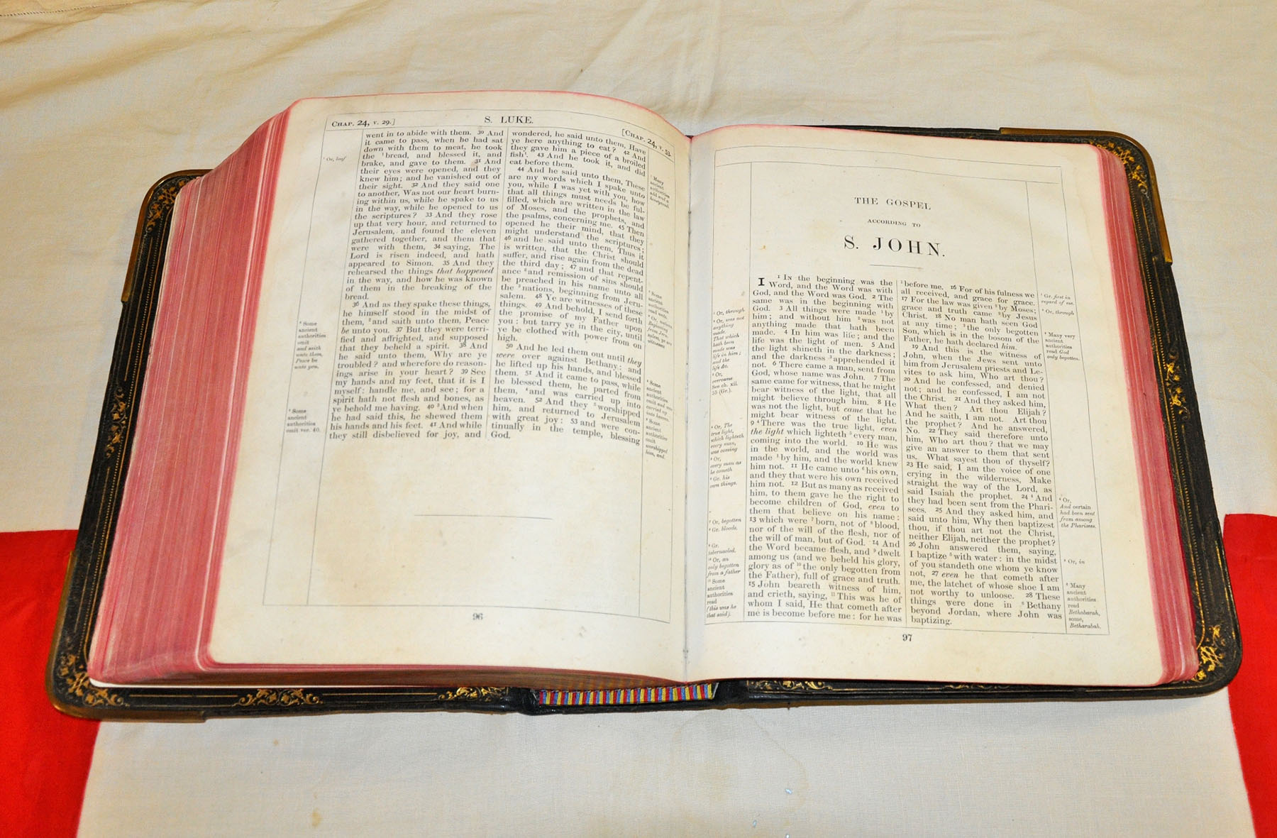 The Re-Dedication of the Sacryham Preceptory Bible