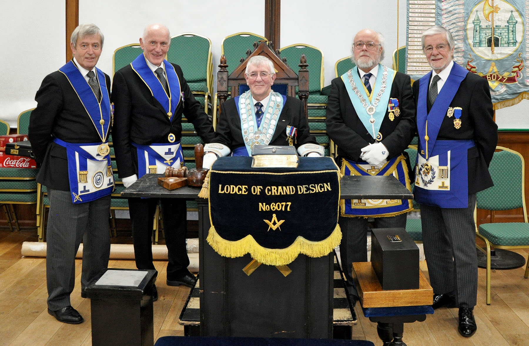Our Provincial Prior in the Chair of his Craft Lodge