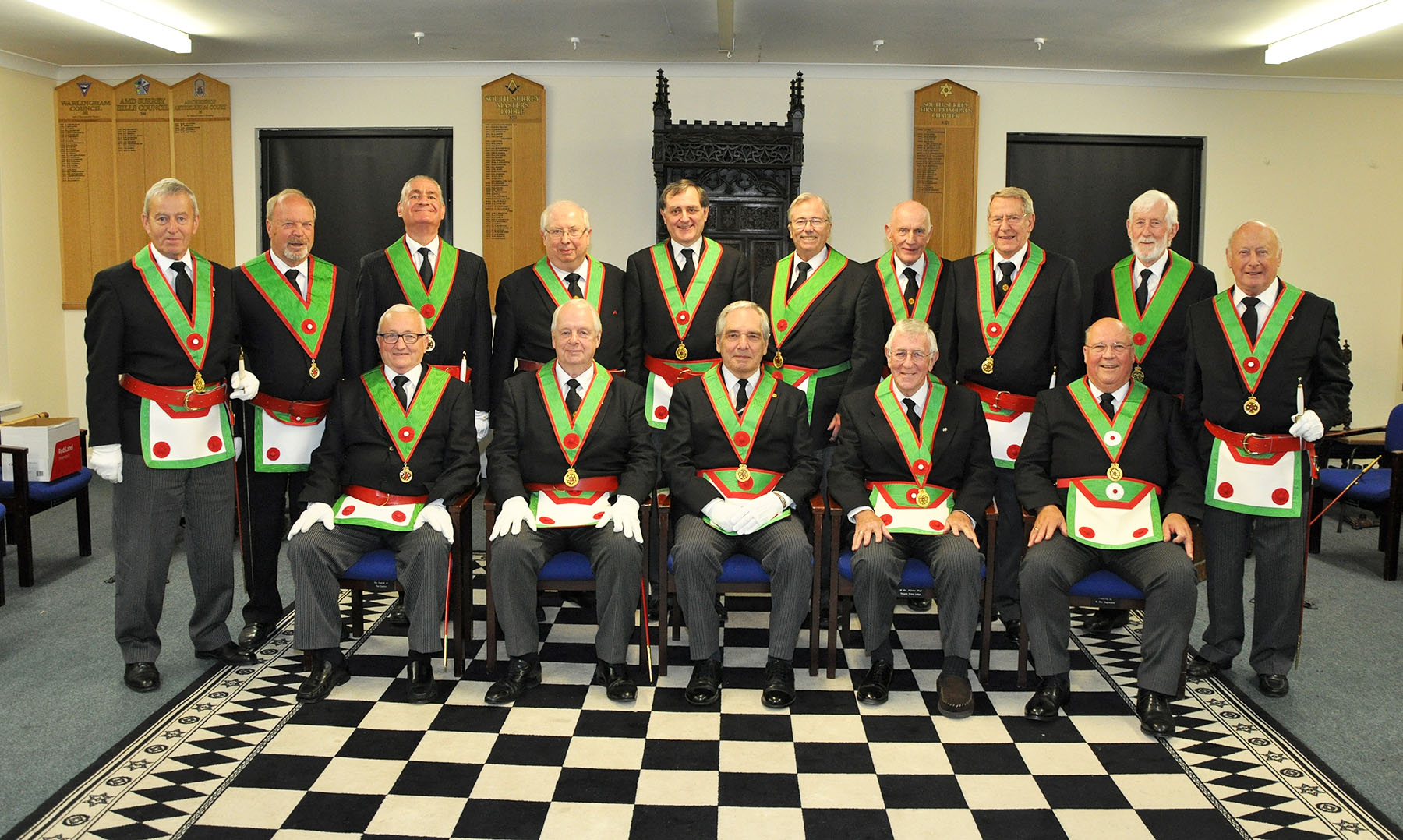 Another Surrey Knight becomes a Scottish Master Of St Andrew